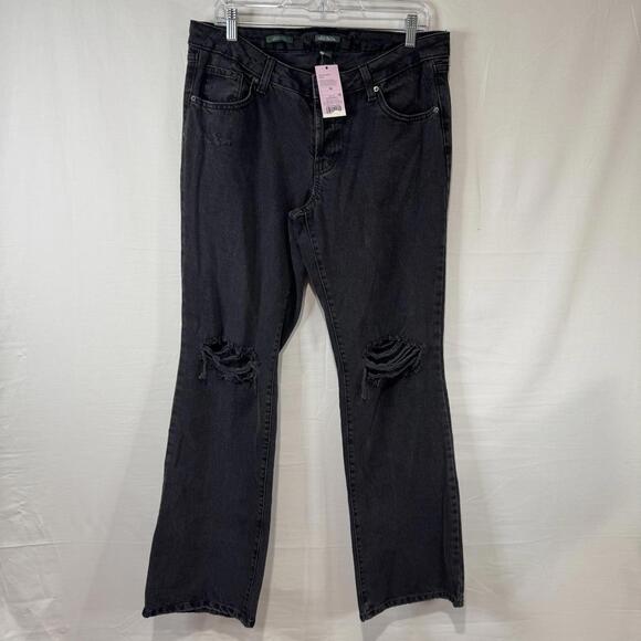 wild fable Denim - Wild Fable Black Low Rise Bootcut Size 10 NWT